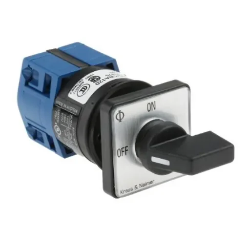 Kraus & Naimer, SP 2 Position On-Off Cam Switch, 10A - CG4.A290/GBA120.EF product image