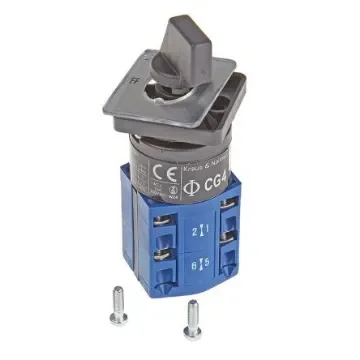 Kraus & Naimer, 4P 2 Position On-Off Cam Switch, 10A - CG4.A324/GBA123.EF product image