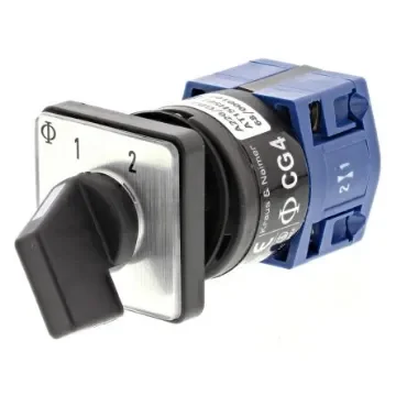 Kraus & Naimer, SP 2 Position Double Throw Cam Switch, 10A - CG4.A220/GBA124.EF product image