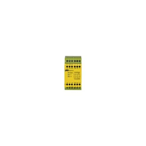 Pilz 774738 Safety Relay Safety Relay, 230V ac, Single/Dual-Channel, 3 Safety Contacts product image