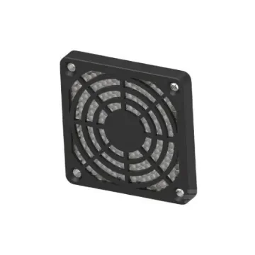 TE Connectivity Black ABS Vent Grille, 70 x 70mm - 2489075-1 product image