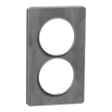 Schneider Electric Lighting Cover for use with Odace, 85mm Width,142mm Length, Clip Fixing - S530814V product image