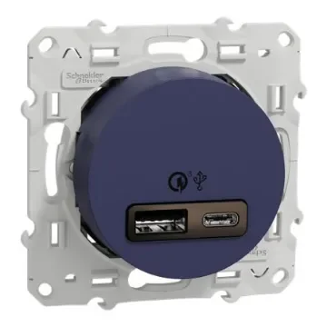 Schneider Electric Blue, 1 Gang, S550 - S550219 product image