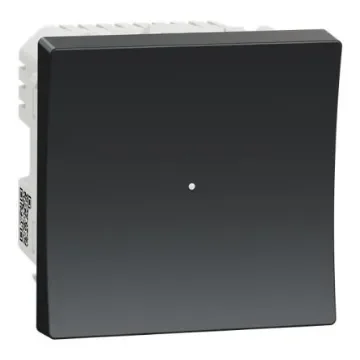 Schneider Electric Anthracite Timer Light Switch, 1 Gang, New Unica - NU353554 product image