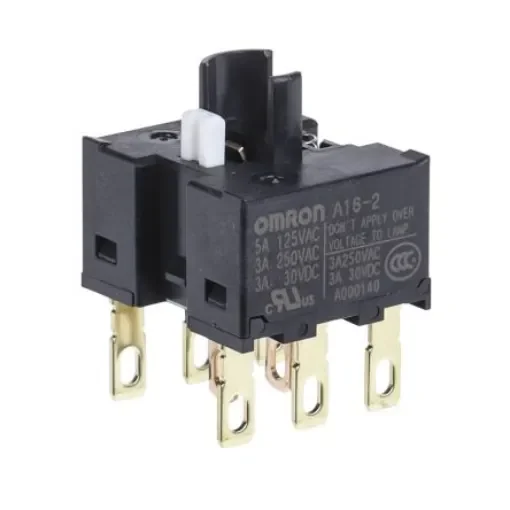 Omron Contact Block for Use with Push Button Switch, 2CO - A162 product image