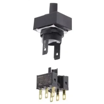 Omron Selector Switch - (DPDT) 2 Positions - A165SJ2M2 product image