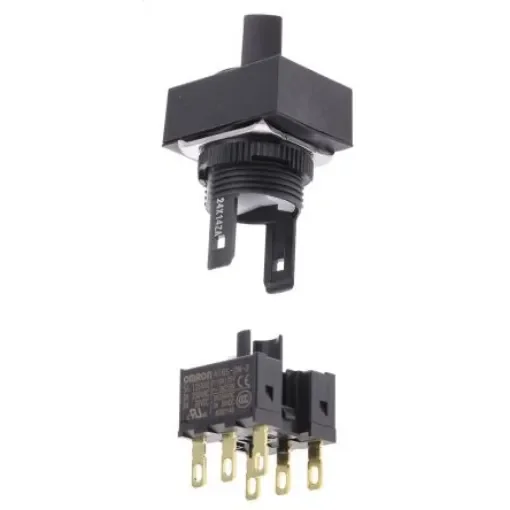Omron Selector Switch - (DPDT) 2 Positions - A165SJ2M2 product image