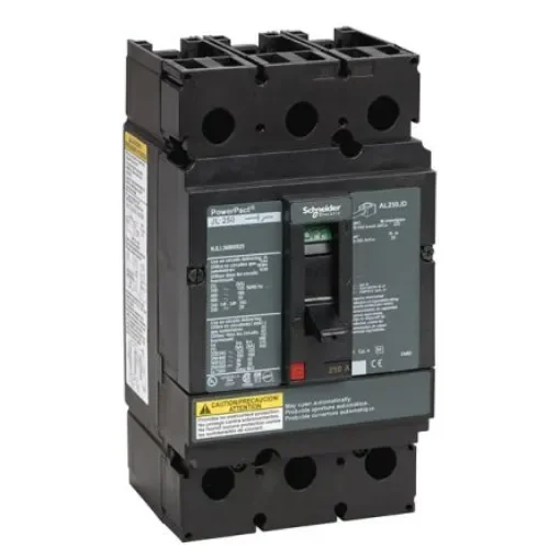 Schneider Electric, PowerPact MCCB 3P 250A, Breaking Capacity 25 kA, Fixed Mount - NJLL36000S25 product image