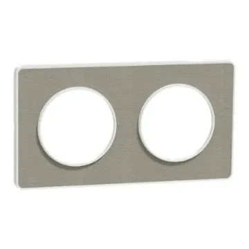 Schneider Electric Grey 2 Gang Cover Plate - S520804KG product image