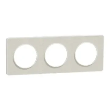 Schneider Electric White 3 Gang Cover Plate - S520806KW product image