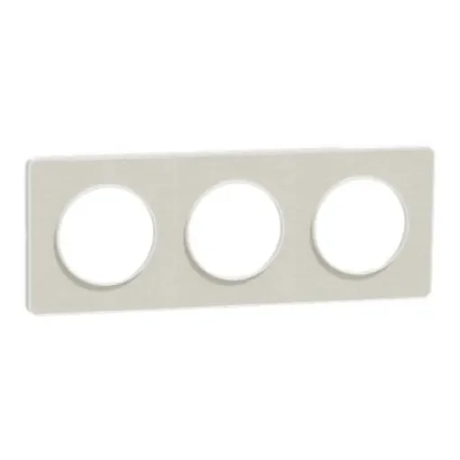 Schneider Electric White 3 Gang Cover Plate - S520806KW product image