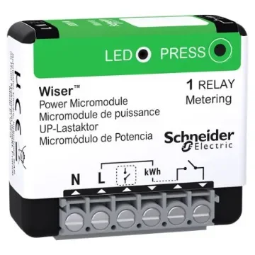 Schneider Electric, Wiser, 16A, POWERTAG, Wireless - CCTFR6730 product image
