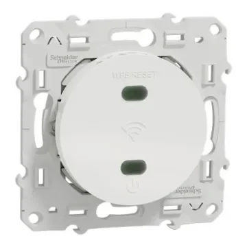 Screw Terminal White Wall Plate Module, Flush Mount - S520465 product image