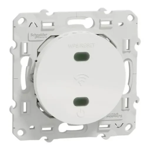 Screw Terminal White Wall Plate Module, Flush Mount - S520465 product image