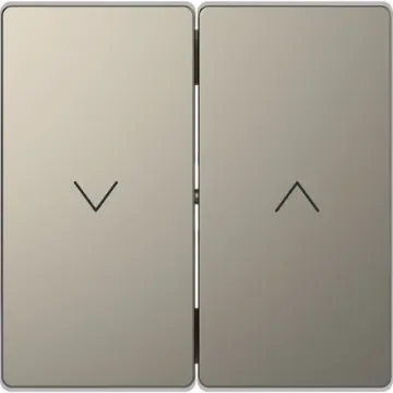 Schneider Electric Nickel Blind & Roller Control Switch, Merten Series - MTN3855-6050 product image