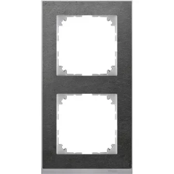 Schneider Electric White 2 Gang Frame - MTN4020-3669 product image