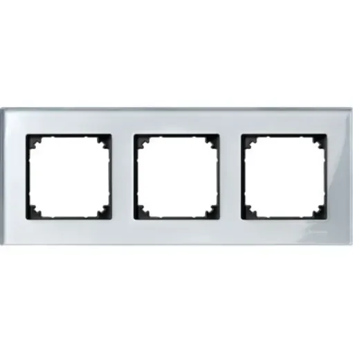 Schneider Electric Silver 3 Gang Frame - MTN4030-3260 product image