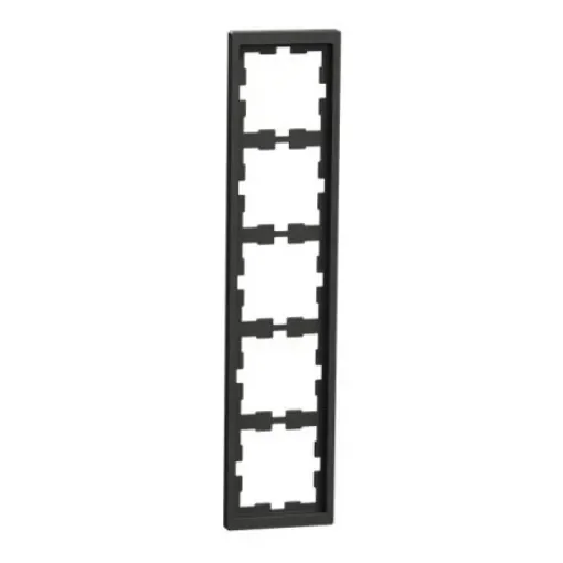 Schneider Electric Anthracite 5 Gang Frame - MTN4050-6534 product image
