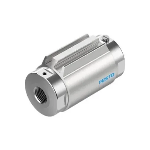 Festo VZQA-C-M22C Series Threaded Pinch Valve, G 1/4 Inlet Port x G 1/4 Outlet Port, VZQA-C-M22C-6-GG-ALALE-4 product image