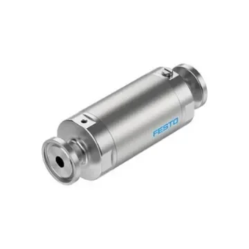 Festo VZQA-C-M22C Series Tube Pinch Valve, 6mm Tube Inlet Port x 6mm Tube Outlet Port, VZQA-C-M22C-6-S5S5-V2V4S1-2 product image