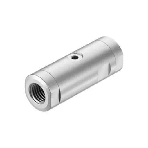 Festo VZQA-C-M22U Series Threaded Pinch Valve, G 1/4 Inlet Port x G 1/4 Outlet Port, VZQA-C-M22U-6-GG-V4V4E-4-EXA product image