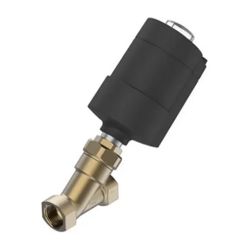 Festo Angle Seat type Pneumatic Actuated Valve, G 1/8in to G G1in, 1.6 MPa - VZXA-A-TS6-25-M6-B1T-16-K-75-20-PR-PM product image