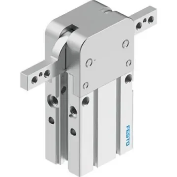 Festo 2 Finger Double Action Pneumatic Gripper, DHRC-20-A-S-NO, Radial Gripping Type product image