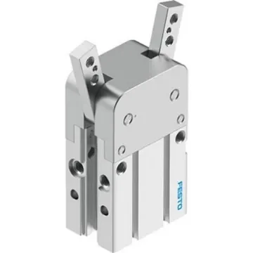 Festo 2 Finger Double Action Pneumatic Gripper, DHWC-20-A-S-NO, Angle Gripping Type product image