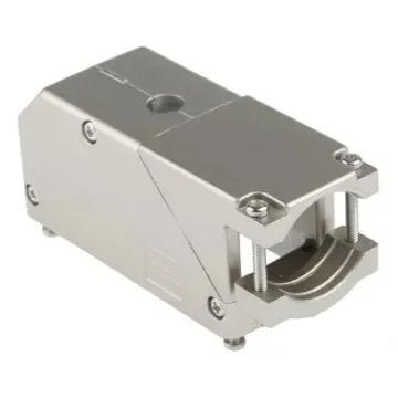 ITT Cannon DL, DLM Series Aluminium Right Angle D Sub Backshell, 96 Way, Strain Relief - DL2 product image