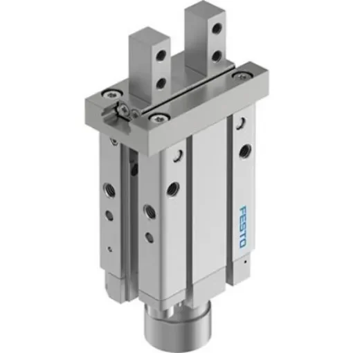 Festo 2 Finger Double Action Pneumatic Gripper, DHPC-25-A-NC-S-1, Parallel Gripping Type product image