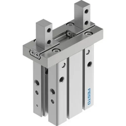 Festo 2 Finger Double Action Pneumatic Gripper, DHPC-25-A-NO-S-1, Parallel Gripping Type product image