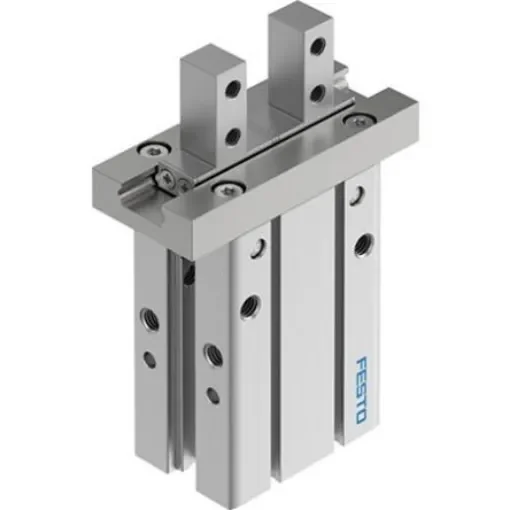 Festo 2 Finger Double Action Pneumatic Gripper, DHPC-25-A-S-1, Parallel Gripping Type product image