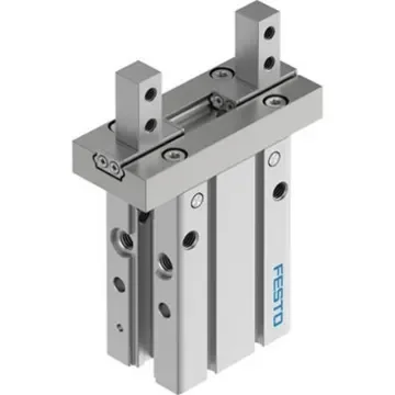 Festo 2 Finger Double Action Pneumatic Gripper, DHPC-L-20-A-B-1, Parallel Gripping Type product image