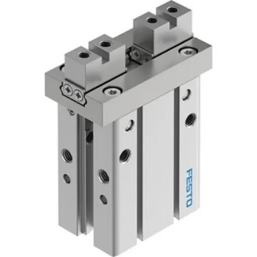 Festo 2 Finger Double Action Pneumatic Gripper, DHPC-L-25-A-NC-S, Parallel Gripping Type product image