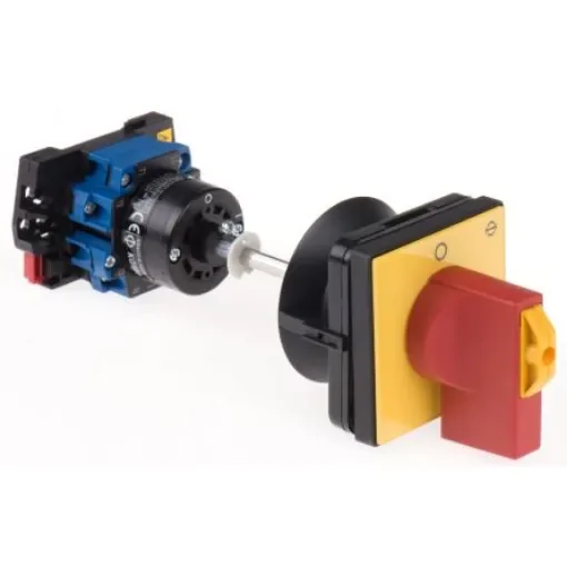 Kraus & Naimer 4P Pole Isolator Switch - 20A Maximum Current, 5.5kW Power Rating, IP65 - KG10B.T204/GBA280.VE product image