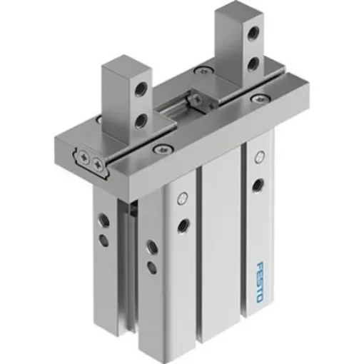 Festo 2 Finger Double Action Pneumatic Gripper, DHPC-32-A-NO-S-1, Parallel Gripping Type product image