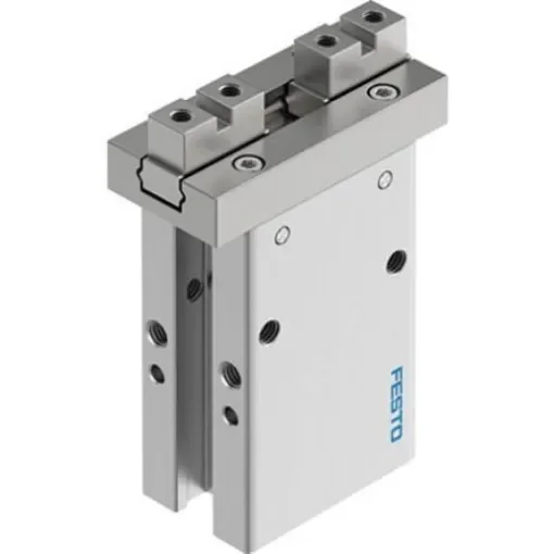 Festo 2 Finger Double Action Pneumatic Gripper, DHPC-L-10-A-S-2, Parallel Gripping Type product image