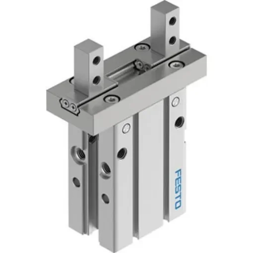 Festo 2 Finger Double Action Pneumatic Gripper, DHPC-L-20-A-S-1, Parallel Gripping Type product image