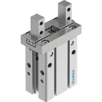 Festo 2 Finger Double Action Pneumatic Gripper, DHPC-L-25-A-NC-S-1, Parallel Gripping Type product image