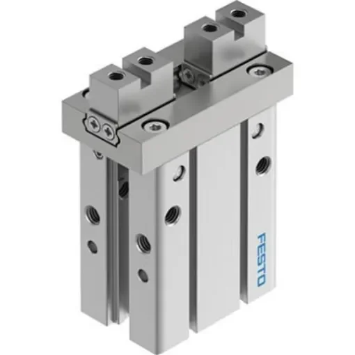 Festo 2 Finger Double Action Pneumatic Gripper, DHPC-25-A-NO-S-2, Parallel Gripping Type product image