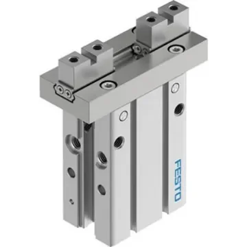 Festo 2 Finger Double Action Pneumatic Gripper, DHPC-L-20-A-B-2, Parallel Gripping Type product image