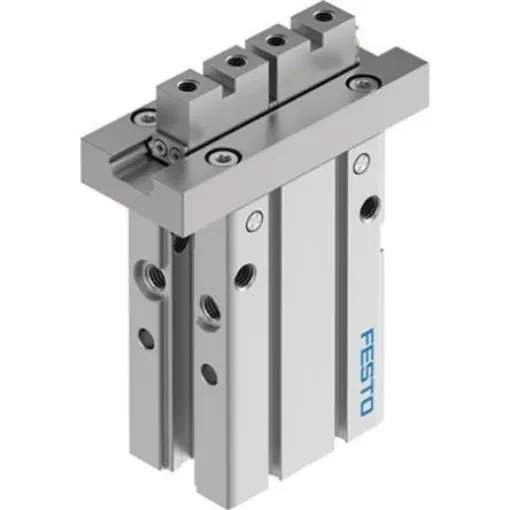 Festo 2 Finger Double Action Pneumatic Gripper, DHPC-L-20-A-NC-S-2, Parallel Gripping Type product image