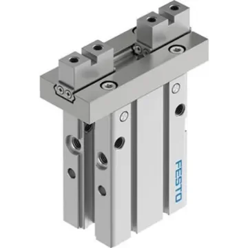 Festo 2 Finger Double Action Pneumatic Gripper, DHPC-L-20-A-S-2, Parallel Gripping Type product image