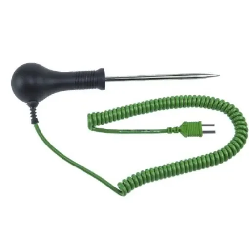 RS PRO K Needle Temperature Probe, 100mm Length, 6mm Diameter, +250 °C Max - 3428855 product image