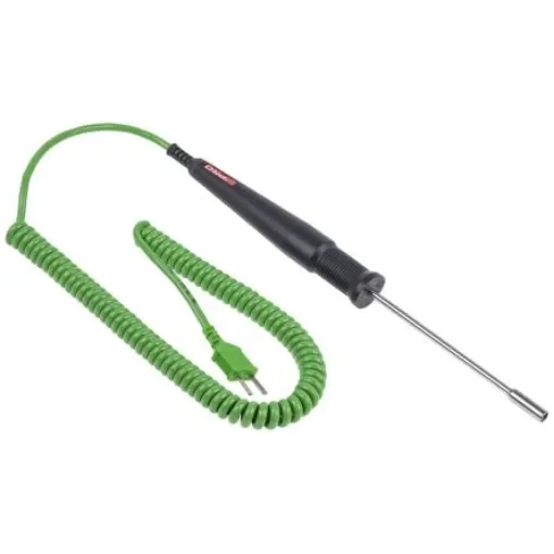 RS PRO K Disc Surface Temperature Probe, 110mm Length, 6mm Diameter, +600 °C Max - 3428962 product image