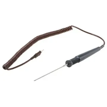 RS PRO T Flat Spatula Temperature Probe, 125mm Length, 5mm Diameter, +450 °C Max - 3429022 product image