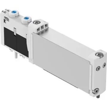 Festo 2 x Two Directional Flow Pneumatic Solenoid Valve - Electrical VUVG Series 24V - VUVG-B14-T32C-MZT-F-1T1L-F1A product image