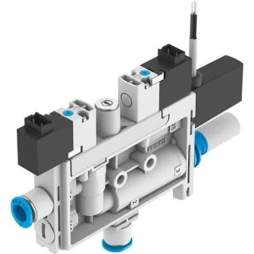 Festo Vacuum Generator, 0.7mm nozzle , 4.8bar 17L/min, OVEL series - OVEL-7-H-15-PQ-VQ4-UC-C-A-V1PNLK-H3 product image