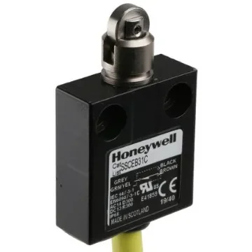 Honeywell SSCE Series Plunger Limit Switch, NO/NC, IP68, SPDT, Die Cast Zinc Housing, 240V ac Max, 4A Max - SSCEB31C product image