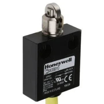 Honeywell SSCE Series Plunger Limit Switch, NO/NC, IP68, SPDT, Die Cast Zinc Housing, 240V ac Max, 4A Max - SSCEB31D product image